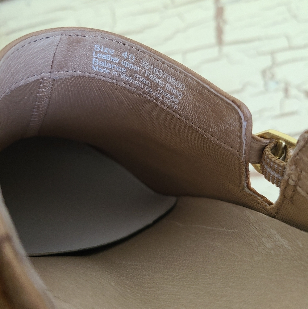 NEW Dansko 40 Malissa Burnished Calf Tan - Picture 10 of 10